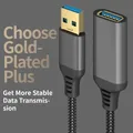 Cavo di prolunga USB 3.0 2.0 Cavo di prolunga maschio-femmina Trasferimento dati compatibile con tastiera USB, mouse, disco rigido, stampante