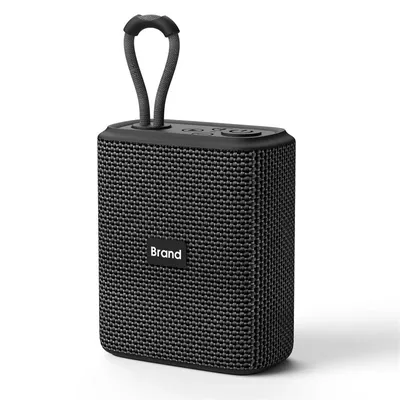 Rockmia EBS-300 5W Mini Portable Wireless Speaker Bluetooth 5.0 Bass Built With Fabric Mesh &Handle Long Playbacktime
