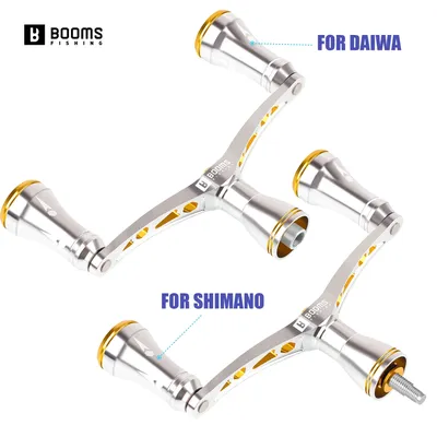 Booms Fishing DR1 Double Handle Spinning Reel Handle for SHIMANO for DAIWA Replacement Dual-grip Handle Fishing Tackle