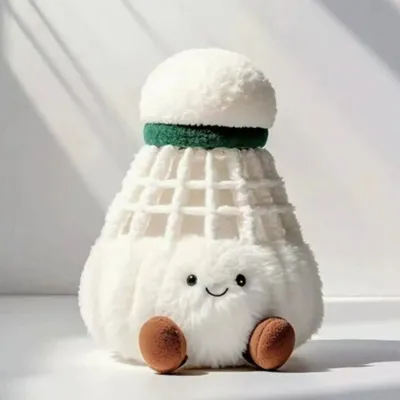 Badminton Plush Pendant Cute New Cute Cute Key Chain Cute Badminton Moe Moe Plush Toy Pendant Doll Friend Gift
