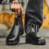 Luxus Männer Stiefel Hohe Qualität Neutral Chelsea Stiefel Für Paar Frauen Schuhe Weiche Leder Nicht-slip Botas Männer schuh Plus Größe 35-48