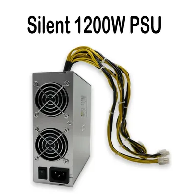 Mute 1200w PSU Running Four Goldshell Miner Support Mini Doge KD CK HS LB BOX