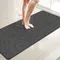 Tapis de salle de bain tapis de douche tapis de baignoire antidérapant avec vidange bricolage découpe séchage rapide PVC luffa tapis de bain pour baignoire douche salle de bain