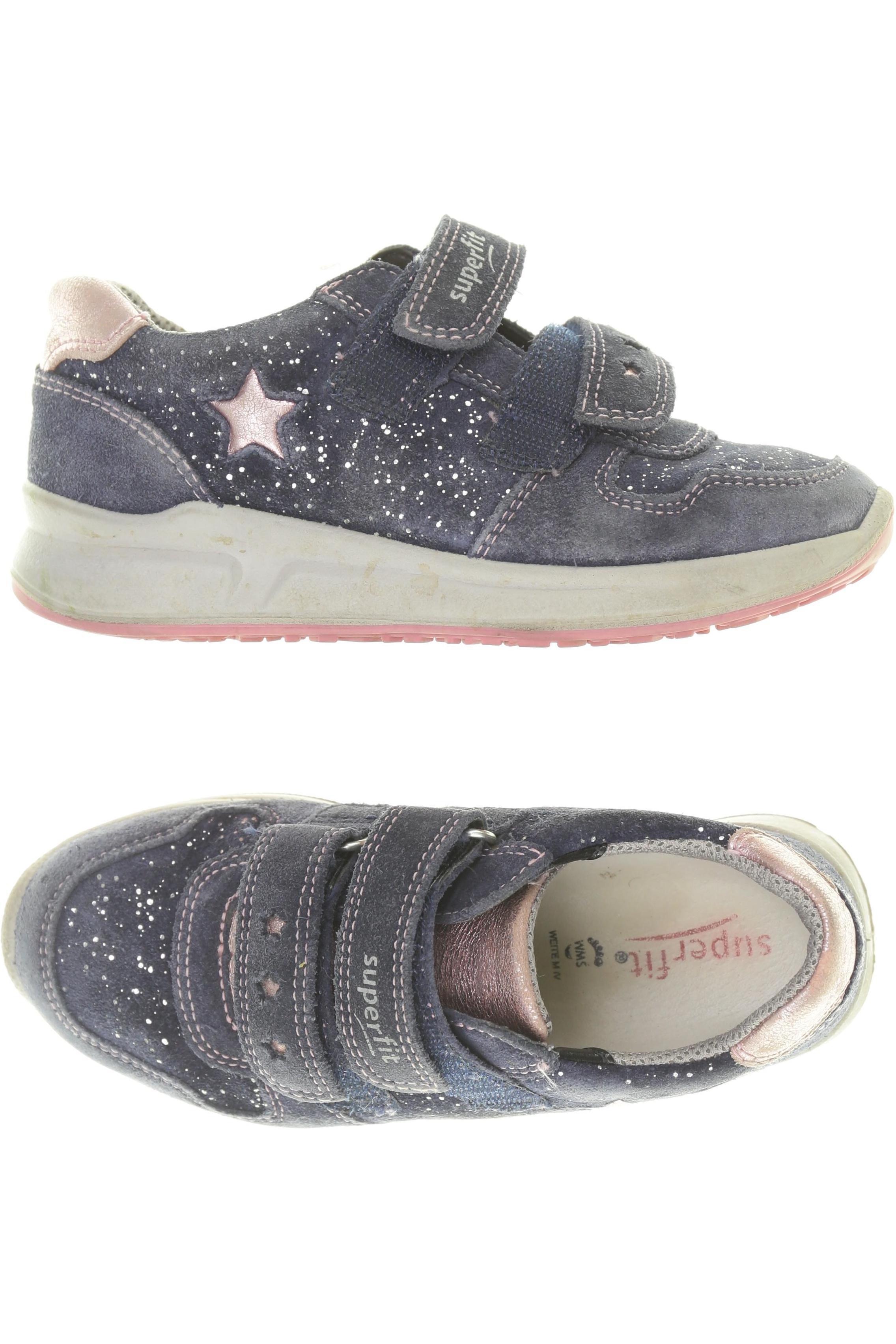 SuperFit Mädchen Kinderschuhe, Gr. 27, blau, Leder Image