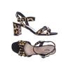 Dune London Damen Sandale, Gr. 40, beige, Leder