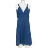 Vanessa Bruno Damen Kleid, Gr. 38, blau, Seide