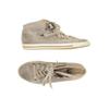 Paul Green Damen Sneakers, Gr. 39, grau, Leder