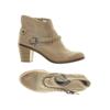 Marc Shoes Damen Stiefelette, Gr. 41, beige, Leder