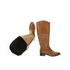 Dune London Damen Stiefel, Gr. 38, braun, Leder