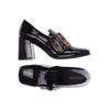 Jeffrey Campbell Damen Halbschuh, Gr. 38, schwarz, kein Etikett