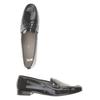 Ara Damen Halbschuh, Gr. 43, blau, Leder