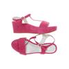 Alba Moda Damen Sandale, Gr. 41, pink, Leder