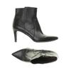 Zinda Damen Stiefelette, Gr. 38, schwarz, Leder