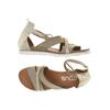 Mjus Damen Sandale, Gr. 40, beige, kein Etikett