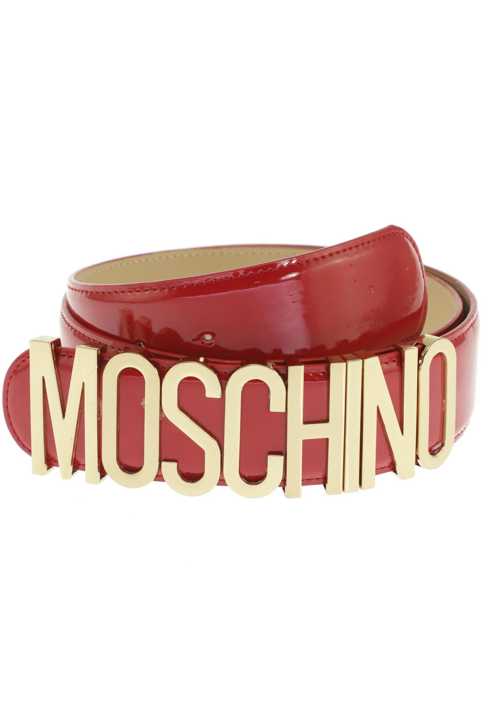 Love Moschino Damen Gürtel, Gr. 85, rot, Leder Image