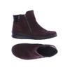 Semler Damen Halbschuh, Gr. 4.5, bordeaux, Leder