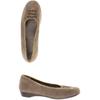Scholl Damen Halbschuh, Gr. 40, beige, Leder