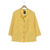 Samoon by Gerry Weber Damen Jacke, Gr. 50, gelb, Elasthan, Baumwolle, Synthetik