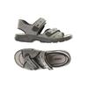 Rieker Herren Sandale, Gr. 43, grau, kein Etikett