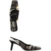 Sergio Rossi Damen Pumps, Gr. 38, grau, kein Etikett