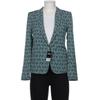 Ikks Damen Blazer, Gr. 36, türkis, Baumwolle, Synthetik, Viskose