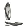 s.Oliver Damen Sandale, Gr. 40, schwarz, Leder