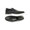 Salamander Herren Halbschuh, Gr. 43, schwarz, Leder