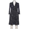 French Connection Damen Kleid, Gr. 38, schwarz, Viskose