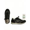 Richter Shoes Damen Sneakers, Gr. 36, schwarz, Baumwolle, Wildleder