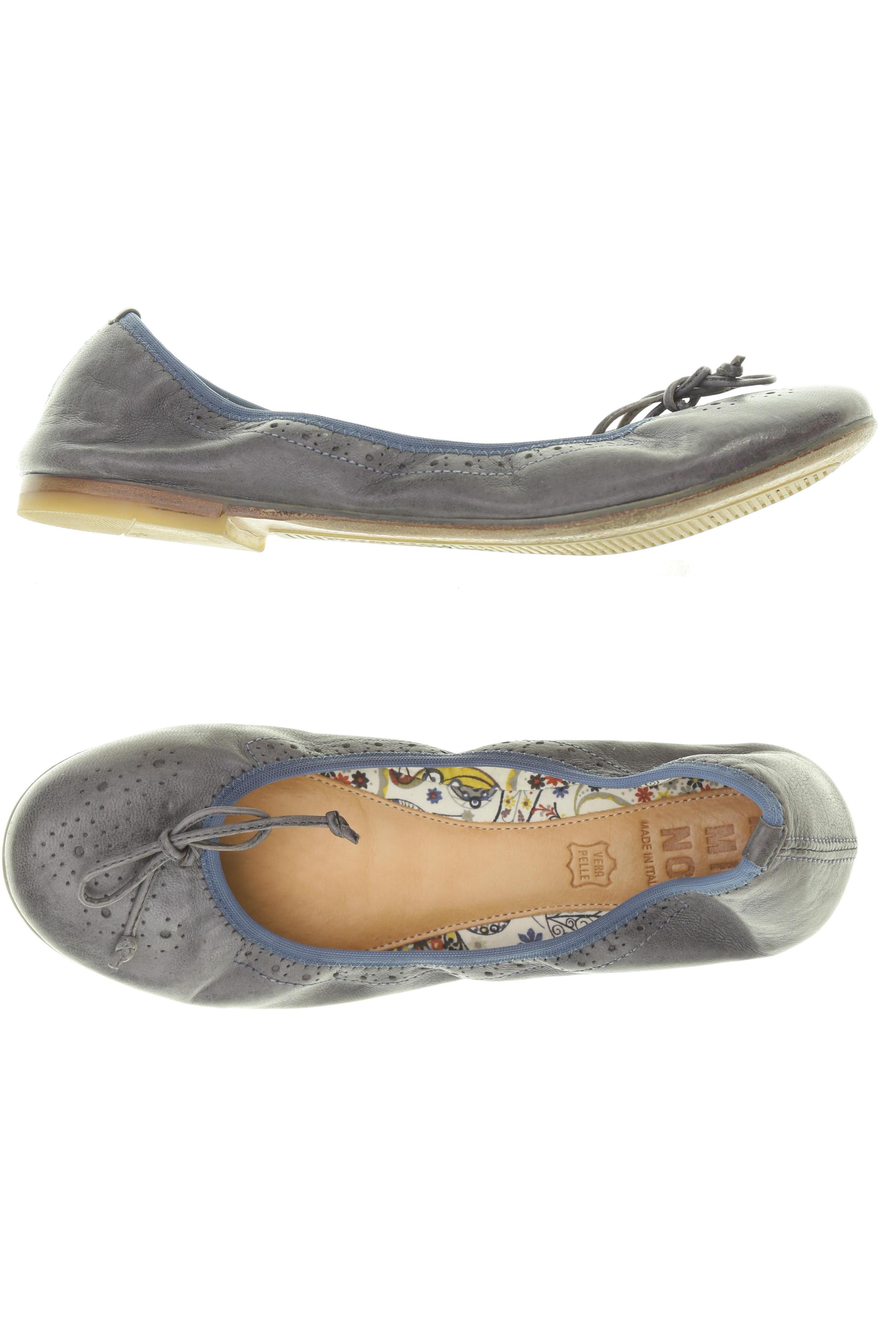 Momino Mädchen Kinderschuhe, Gr. 37, blau, Leder Image