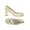 Janet & Janet Damen Pumps, Gr. 37.5, gelb, kein Etikett