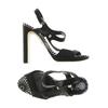 Desigual Damen Sandale, Gr. 39, schwarz, kein Etikett