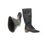 Semler Damen Stiefel, Gr. 7.5, schwarz, Leder