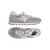 New Balance Damen Halbschuh, Gr. 41, grau, Leder