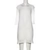 Daniel Hechter Damen Kleid, Gr. 32, weiß, kein Etikett