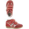 Richter Shoes Damen Kinderschuhe, Gr. 21, rot, Baumwolle, Leder, Wildleder