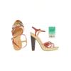 Desigual Damen Sandale, Gr. 38, pink, kein Etikett