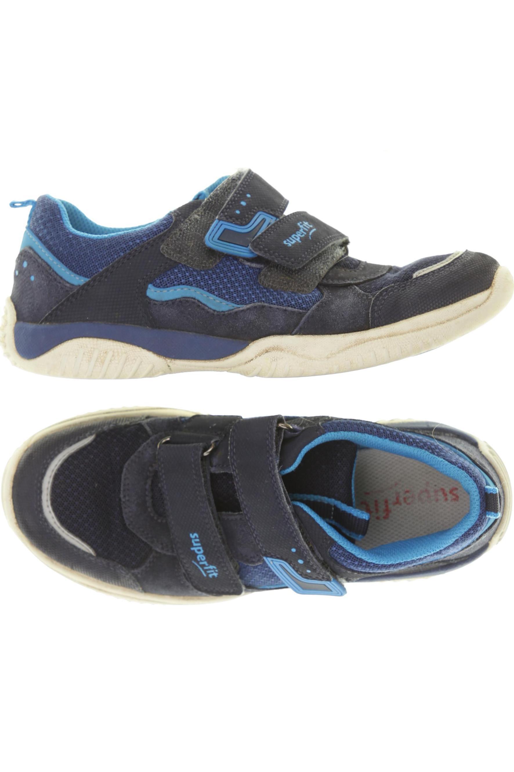 SuperFit Jungen Kinderschuhe, Gr. 34, blau, Kunstleder, Leder Image