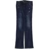 Miss Sixty Damen Jeans, Gr. 27, blau, Elasthan