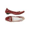 Semler Damen Ballerinas, Gr. 9.5, rot, kein Etikett