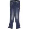 Miss Sixty Damen Jeans, Gr. 24, blau, Elasthan, Baumwolle