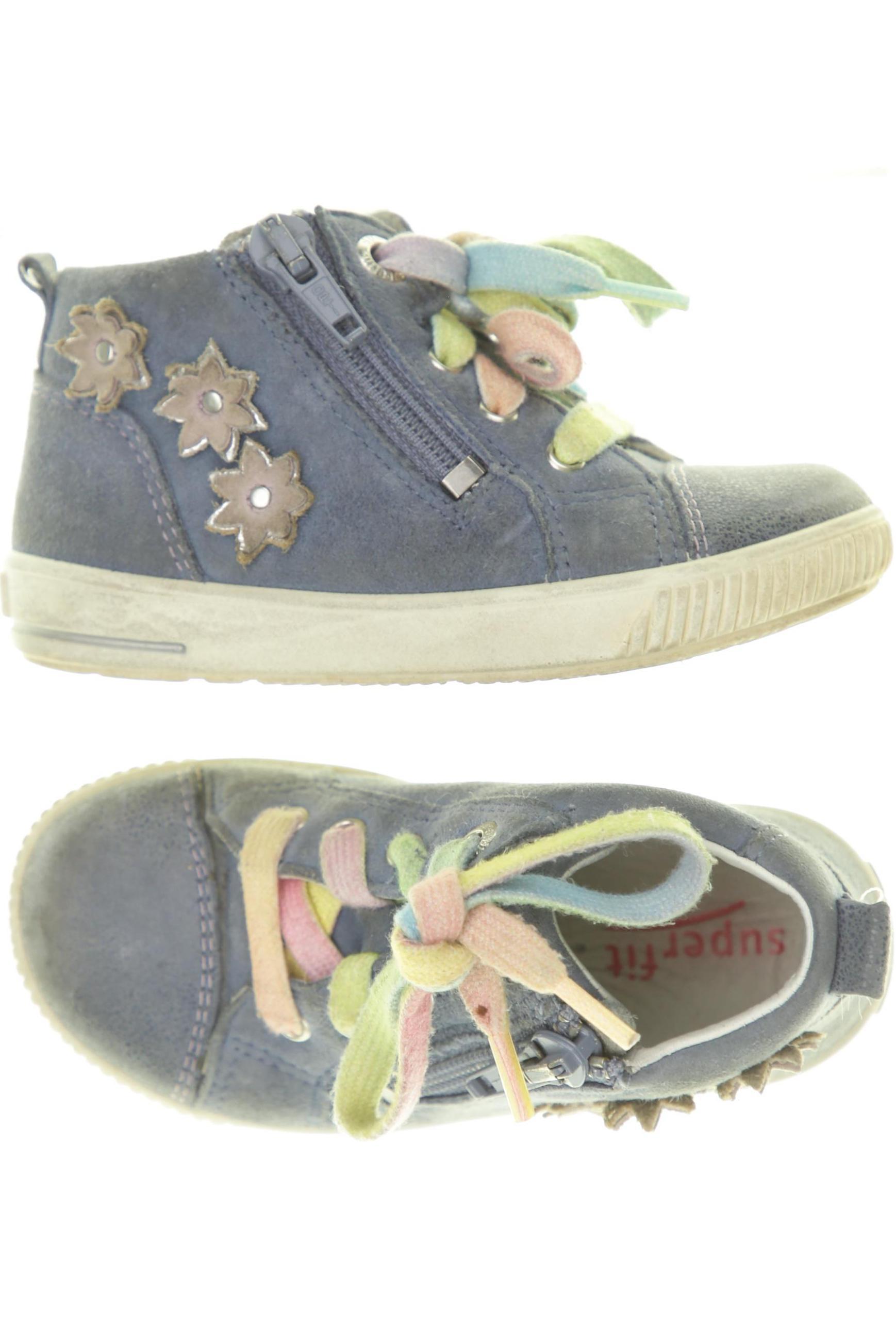 SuperFit Mädchen Kinderschuhe, Gr. 22, blau, Leder Image