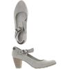 s.Oliver Damen Pumps, Gr. 42, grau, Kunstleder