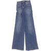 Miss Sixty Damen Jeans, Gr. 24, blau, Elasthan