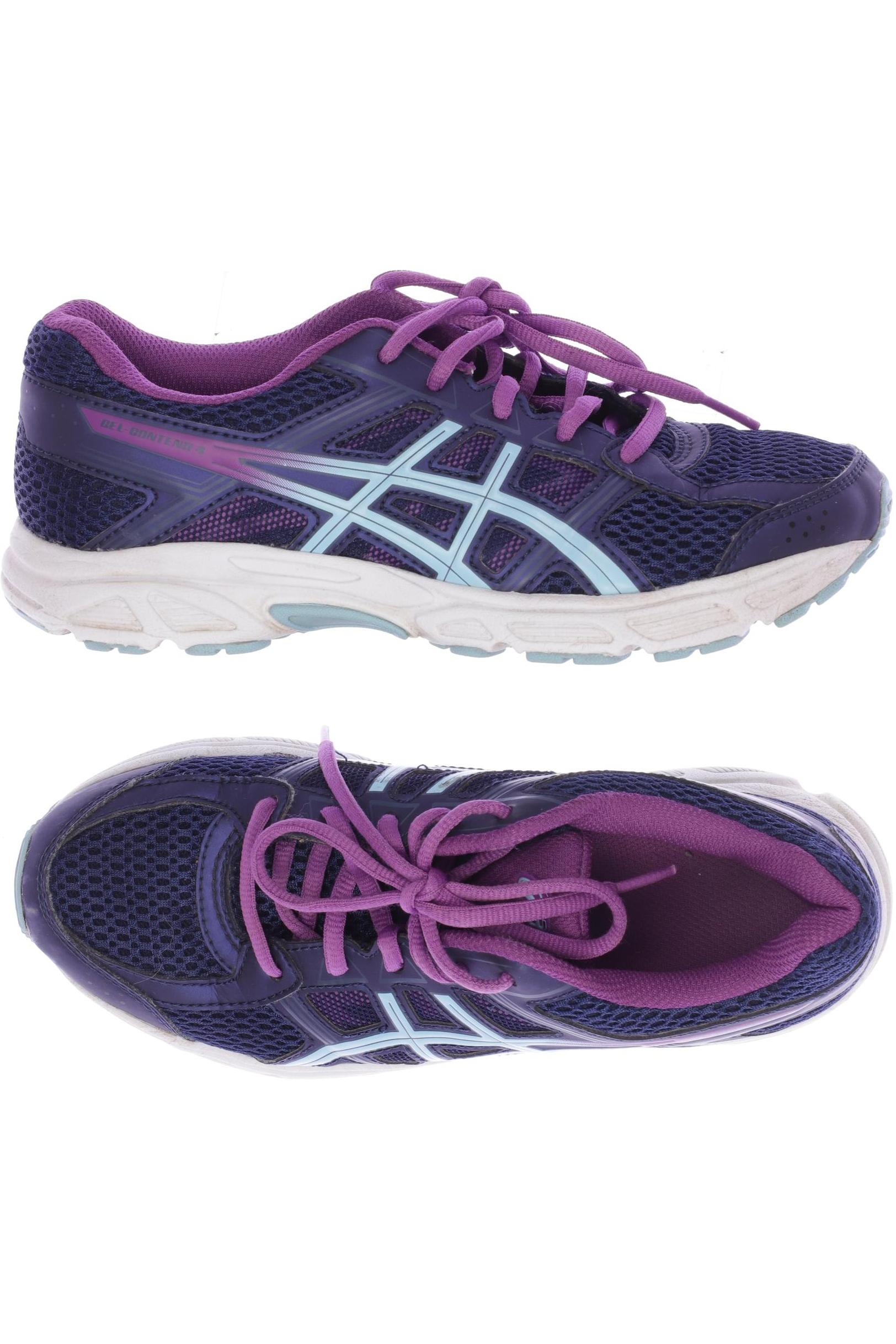 Asics Mädchen Kinderschuhe, Gr. 36, marineblau, Kunstleder Image