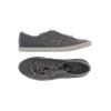 Esprit Damen Sneakers, Gr. 39, grau, Kunstleder, Leder