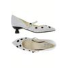 Tiggers Damen Pumps, Gr. 38, weiß, Leder