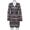 Missoni Damen Kleid, Gr. 42, mehrfarbig, kein Etikett