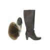 Dkode Damen Stiefel, Gr. 35, schwarz, Leder