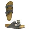 Birkenstock Herren Sandale, Gr. 48, grau, kein Etikett